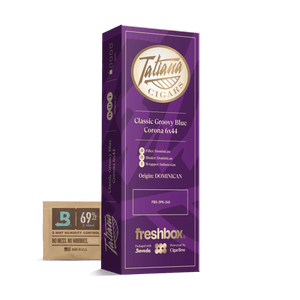Tatiana Classic Groovy Blue Corona 6x44 FreshBox | Cigar 3-Pack - Liquor Boutique