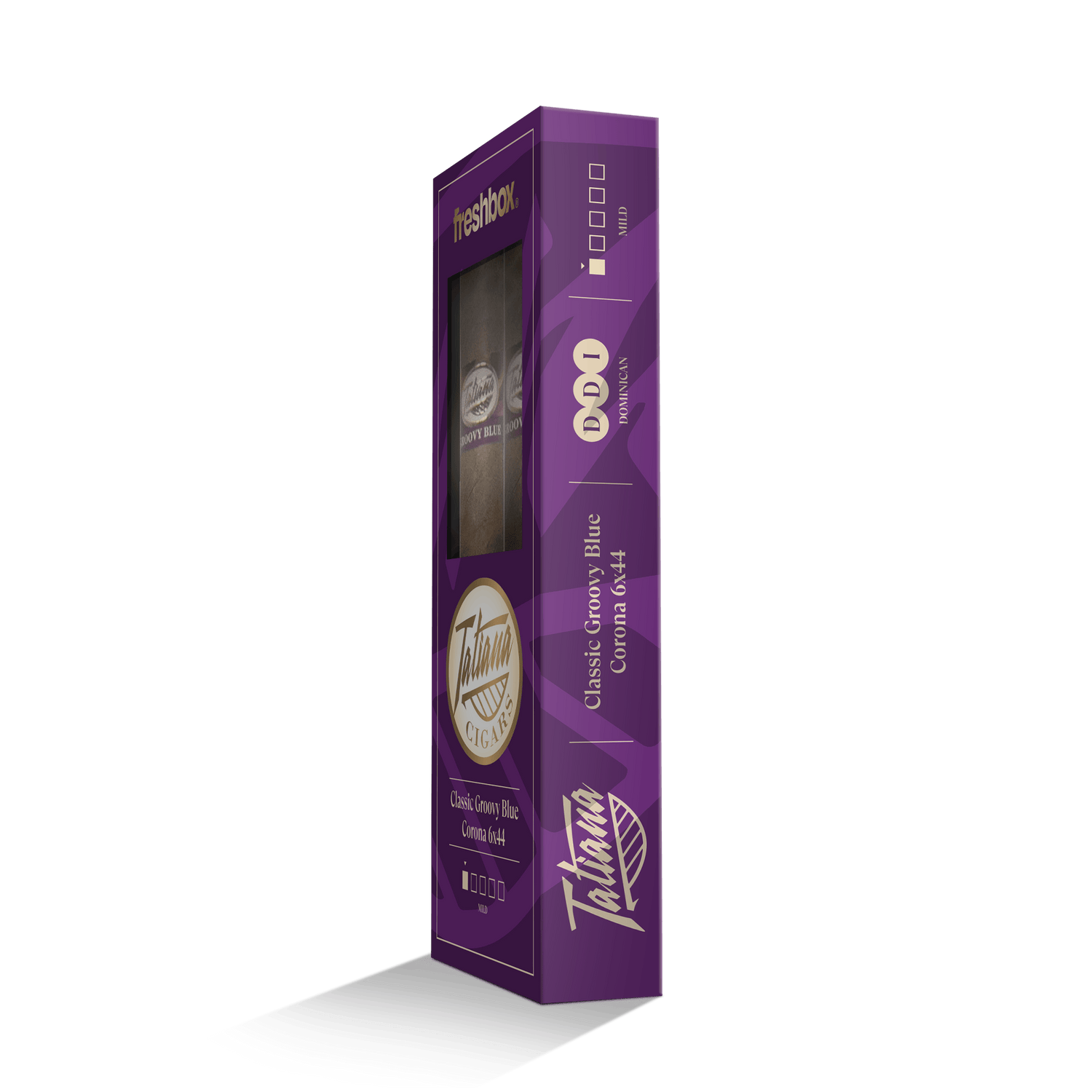 Tatiana Classic Groovy Blue Corona 6x44 FreshBox | Cigar 3-Pack - Liquor Boutique