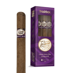Tatiana Classic Groovy Blue Corona 6x44 FreshBox | Cigar 3-Pack - Liquor Boutique