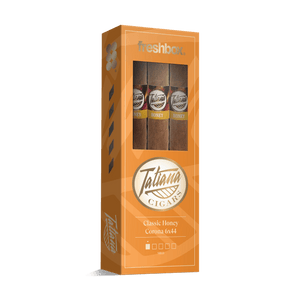 Tatiana Classic Honey Corona 6x44 FreshBox | Cigar 3-Pack - Liquor Boutique
