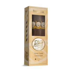 Tatiana Classic Vanilla Corona 6x44 FreshBox | Cigar 3-Pack - Liquor Boutique