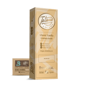 Tatiana Classic Vanilla Corona 6x44 FreshBox | Cigar 3-Pack - Liquor Boutique