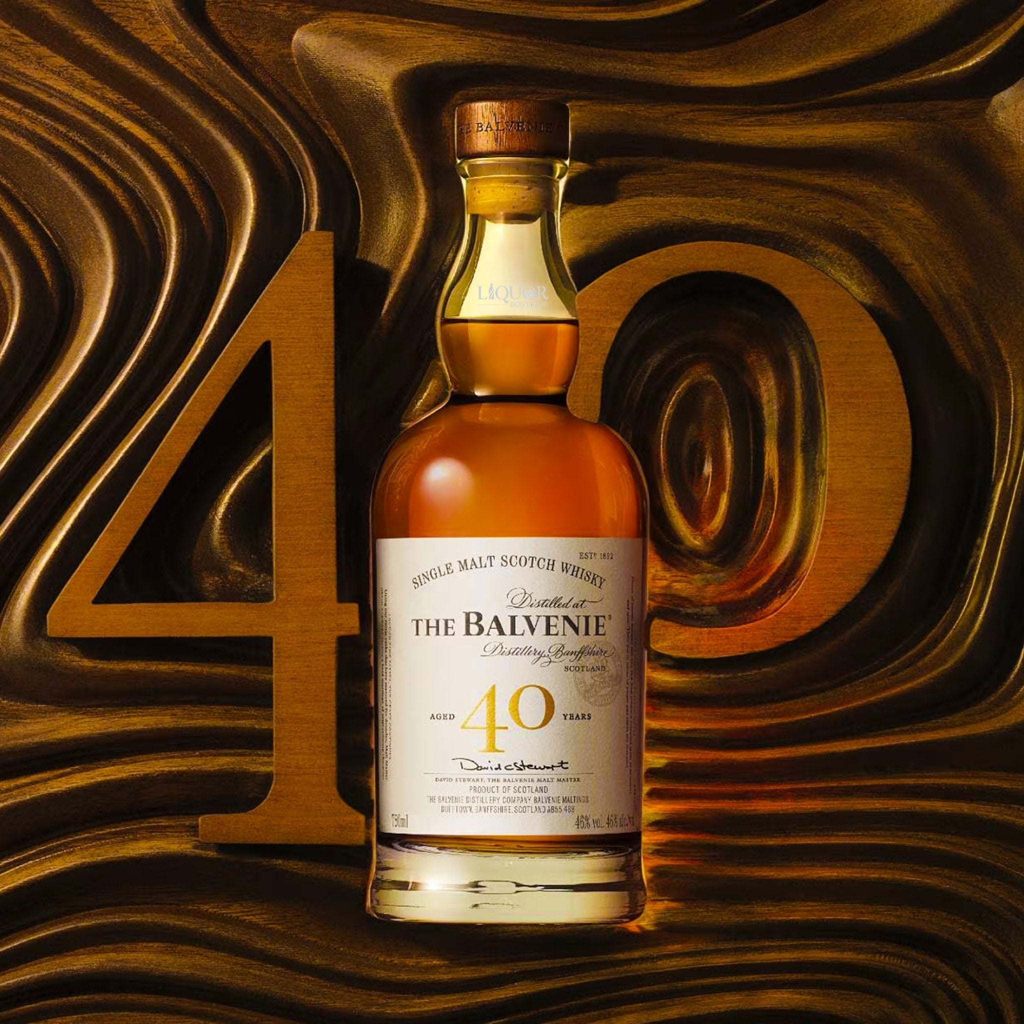 The Balvenie 40 Years Very Rare Single Malt Scotch Whisky 750ml - Liquor Boutique