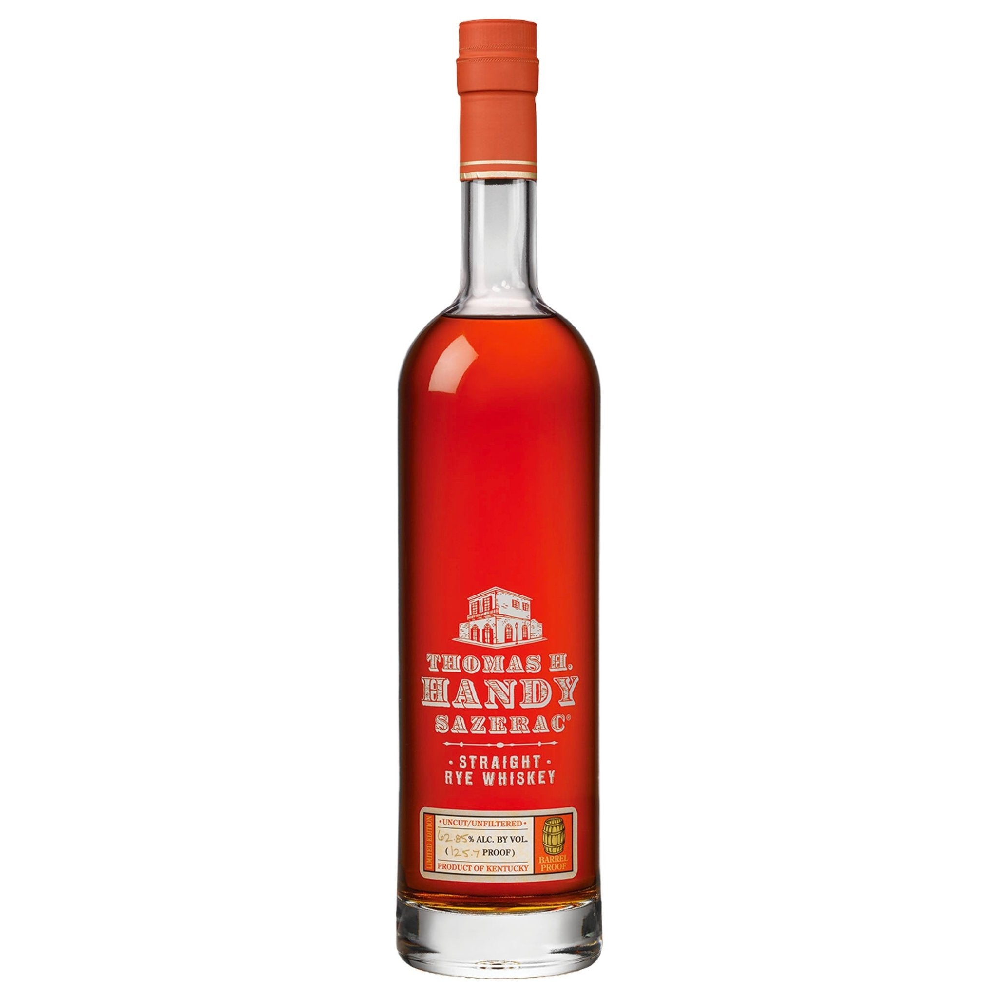 THOMAS H. HANDY SAZERAC ストレートライウイスキー Thomas H. Handy Sazerac Straight Rye Whiskey – Liquor Boutique