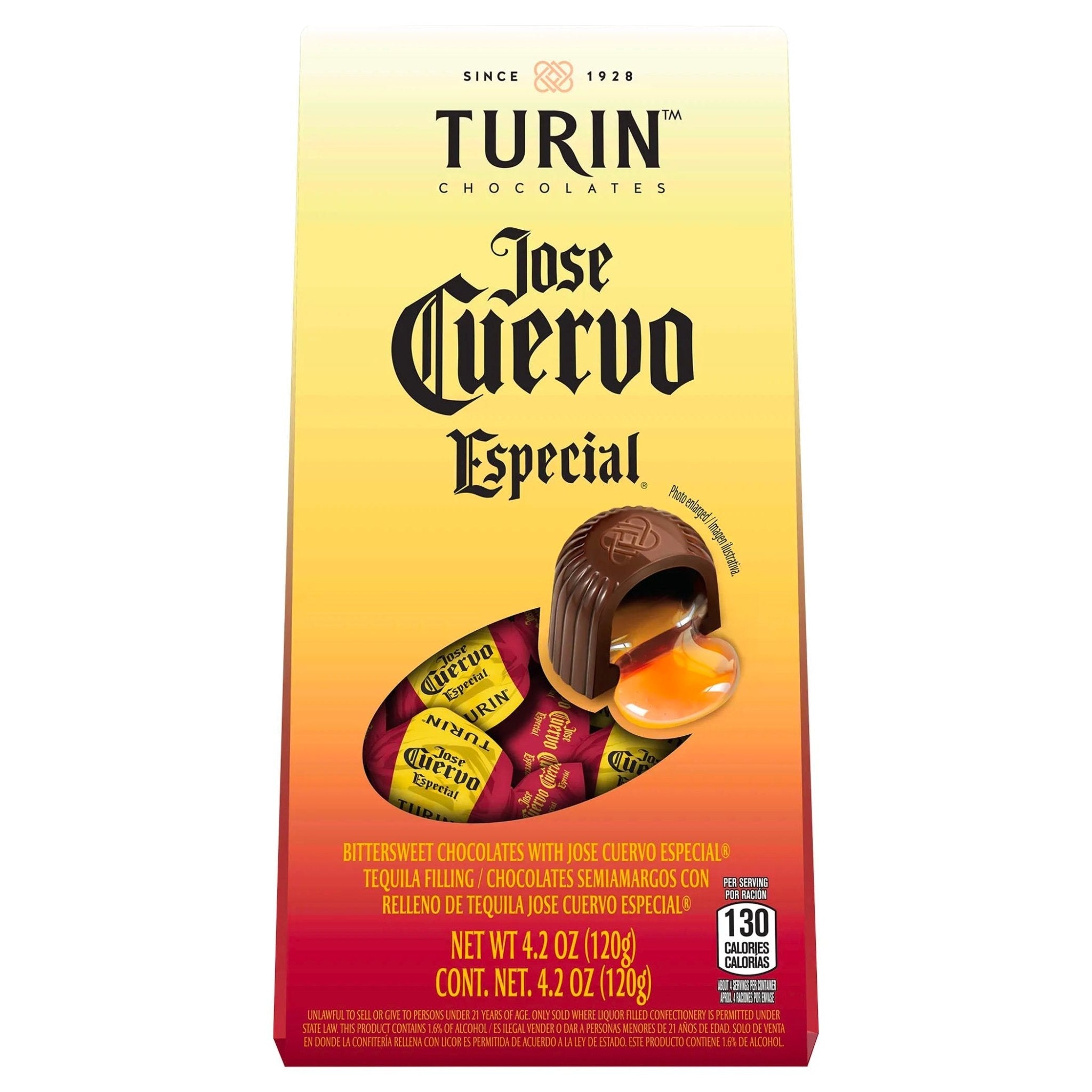 Turin José Cuervo Especial Chocolate Bag 4.2 oz - Liquor Boutique