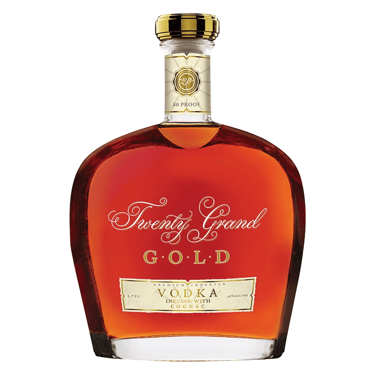 Twenty Grand Gold Vodka 750ml - Liquor Boutique
