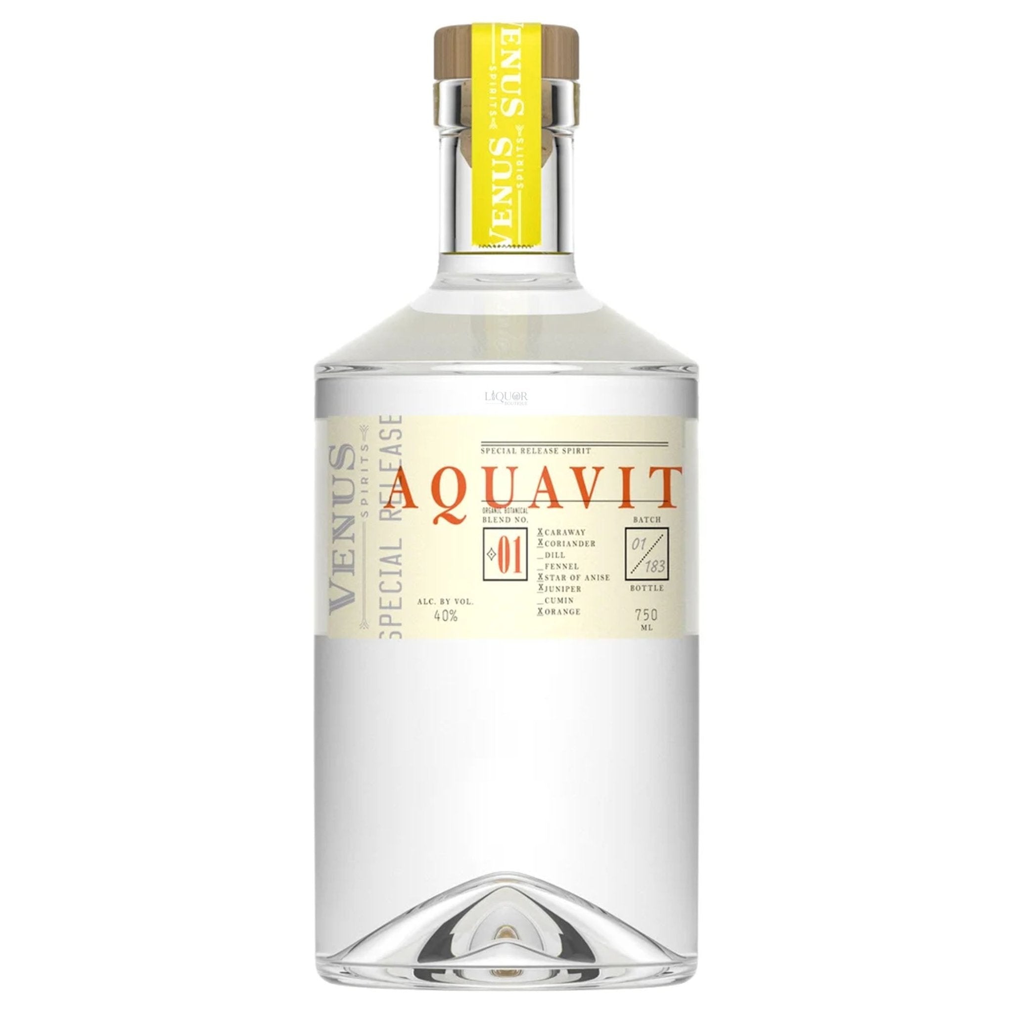 Venus Aquavit No.1 Liqueur 750ml - Liquor Boutique