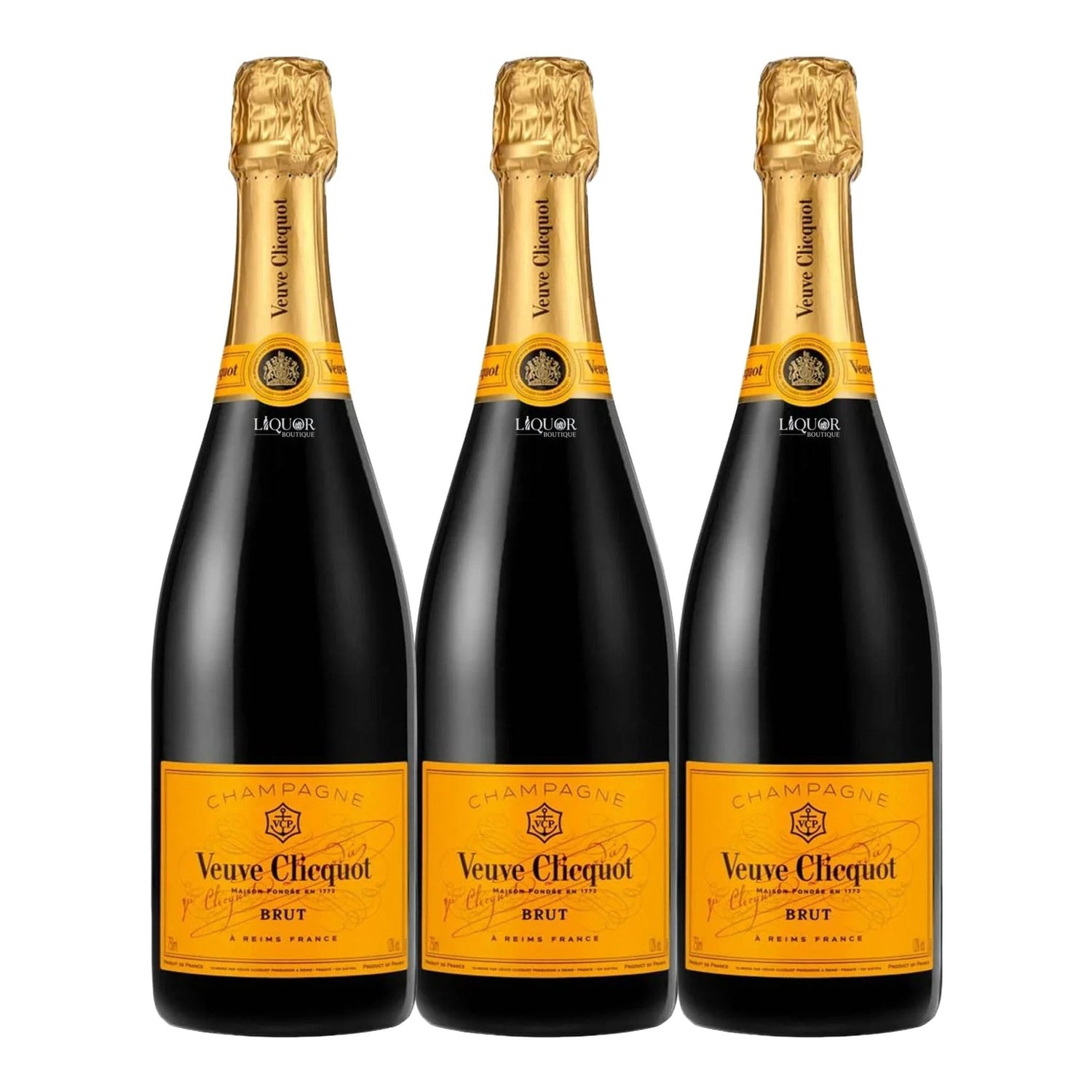Veuve Clicquot Brut Yellow Label Champagne 750ml - Liquor Boutique