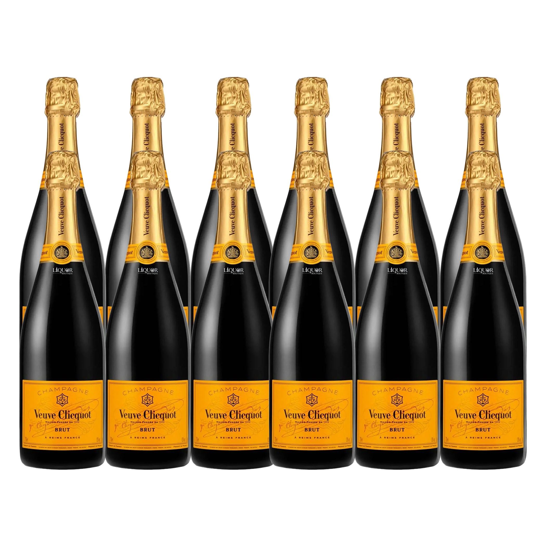 Veuve Clicquot Brut 4本セット 750ml Veuve Clicquot Brut Yellow Label Champagne 750ml – Liquor Boutique