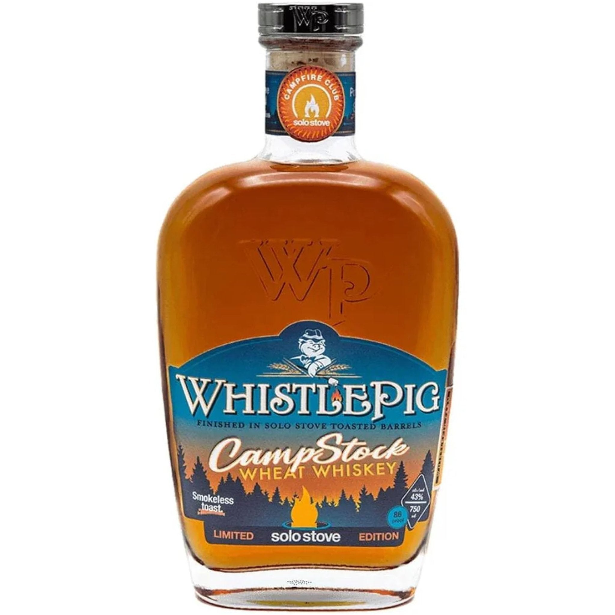 WhistlePig Campstock Solo Stove Limited Edition Whiskey 750ml - Liquor Boutique