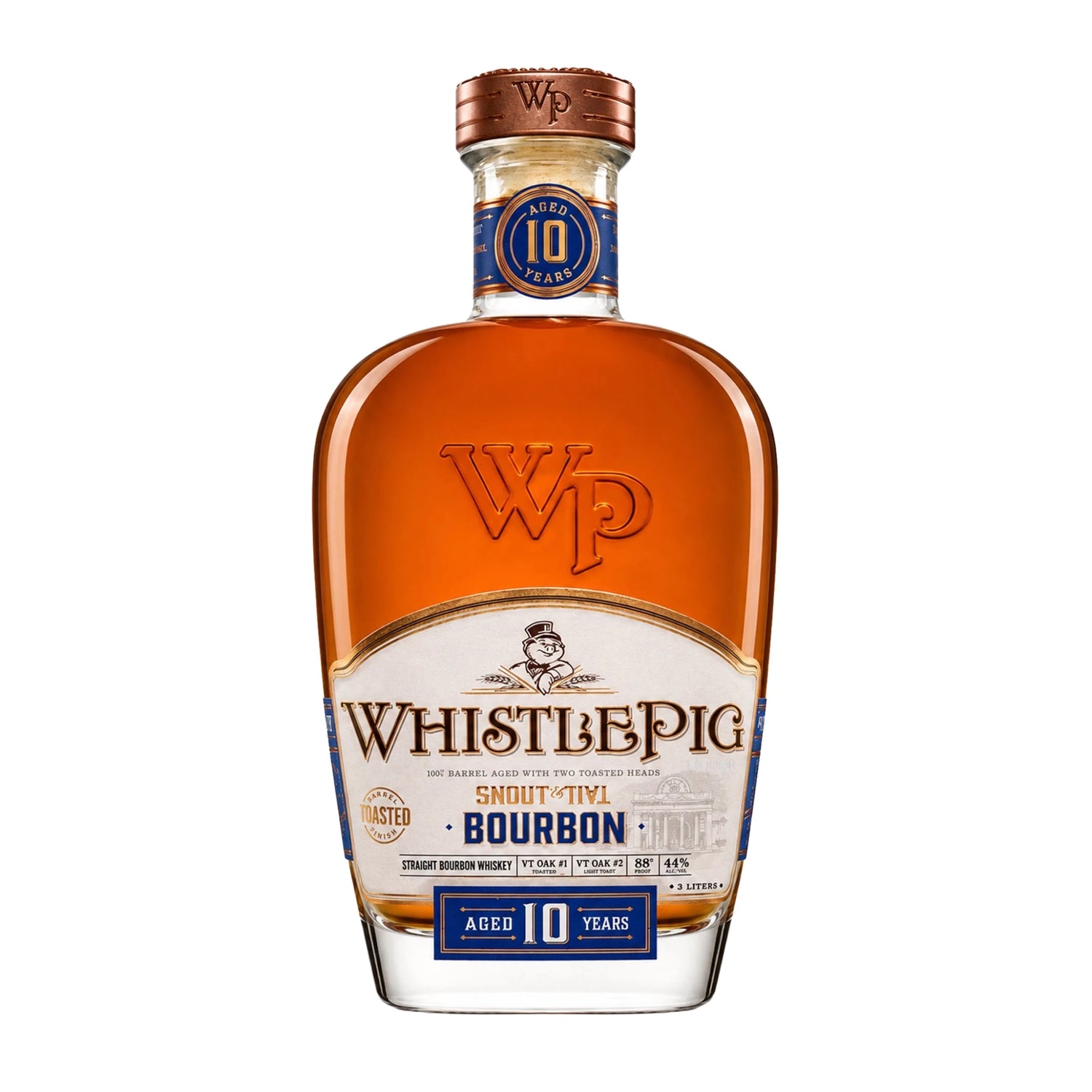 WhistlePig Snout to Tail 10 Year Toasted Straight Bourbon Whiskey 3L - Liquor Boutique