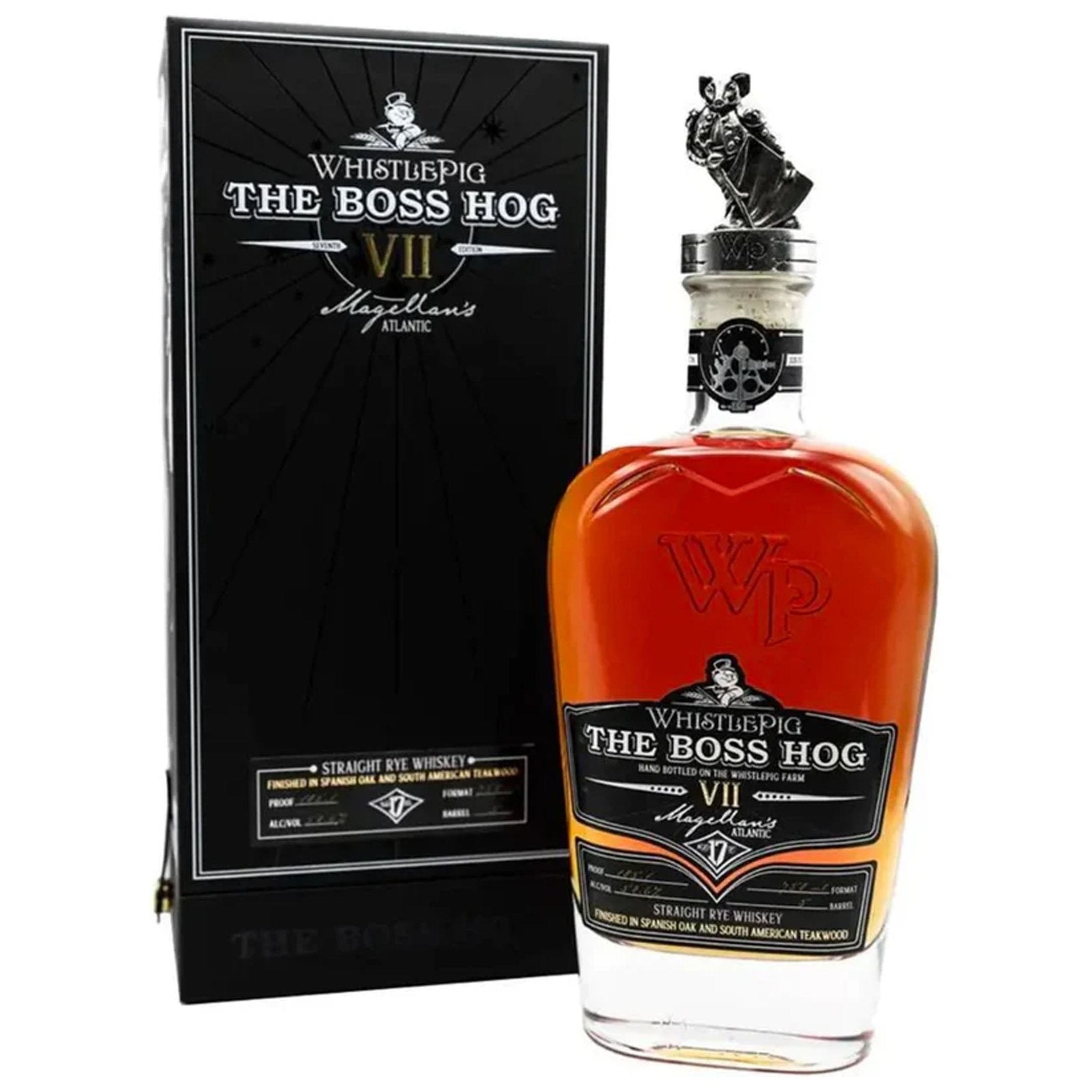 WhistlePig The Boss Hog VII: Magellan's Atlantic Straight Rye Whiskey 750ml - Liquor Boutique