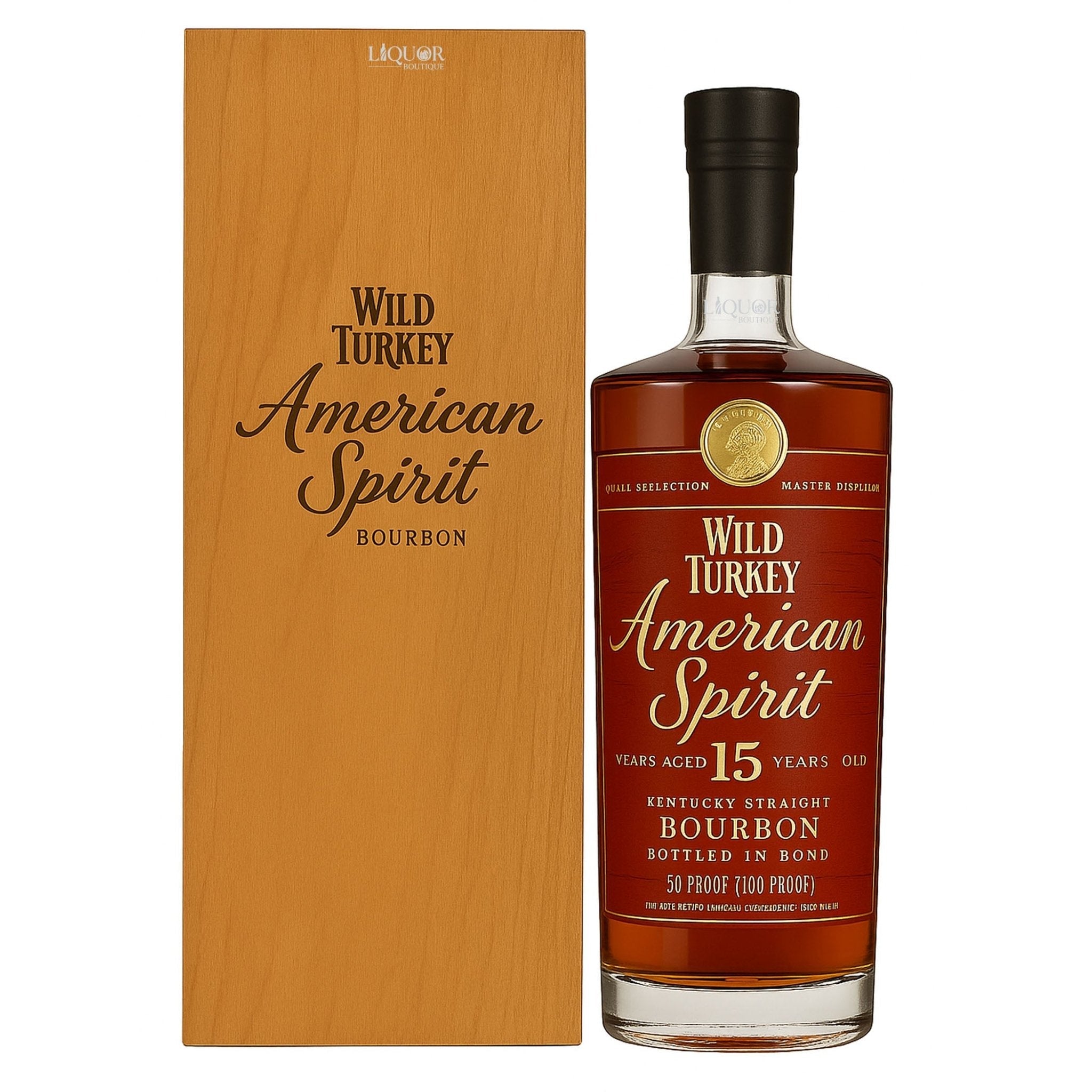 Wild Turkey American Spirit Bourbon 15年 Wild Turkey 15 Year American Spirit Bourbon 750ml – Liquor Boutique