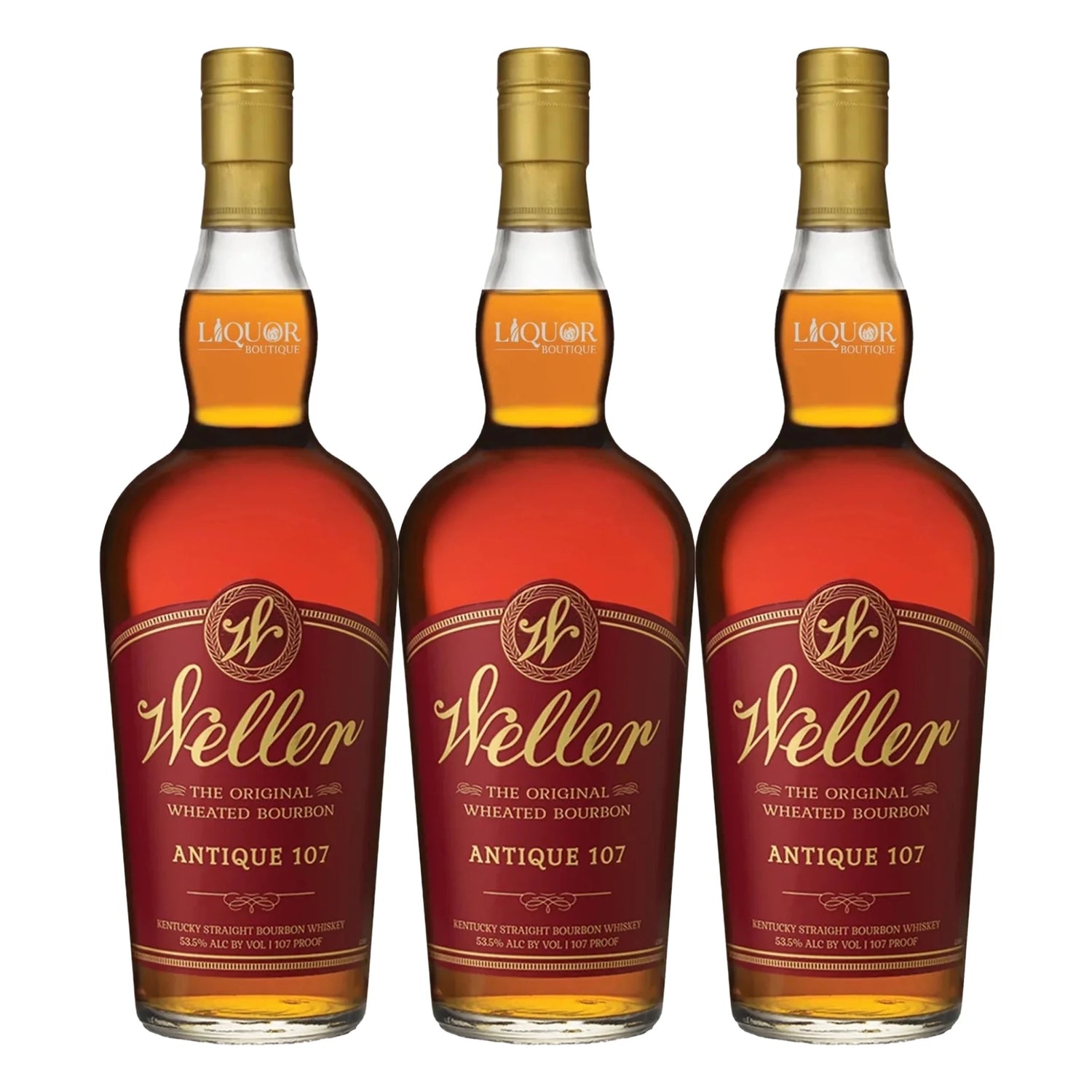 W.L. Weller Antique 107 Bourbon Whiskey 750ml - Liquor Boutique
