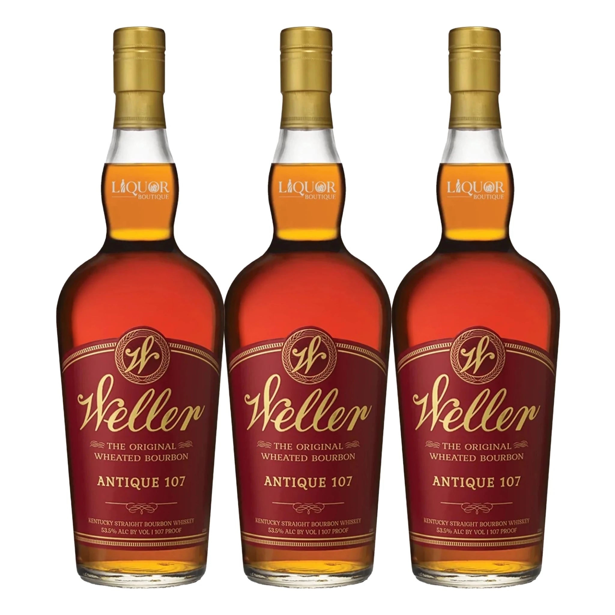 W.L. Weller Antique 107 Bourbon Whiskey 750ml - Liquor Boutique