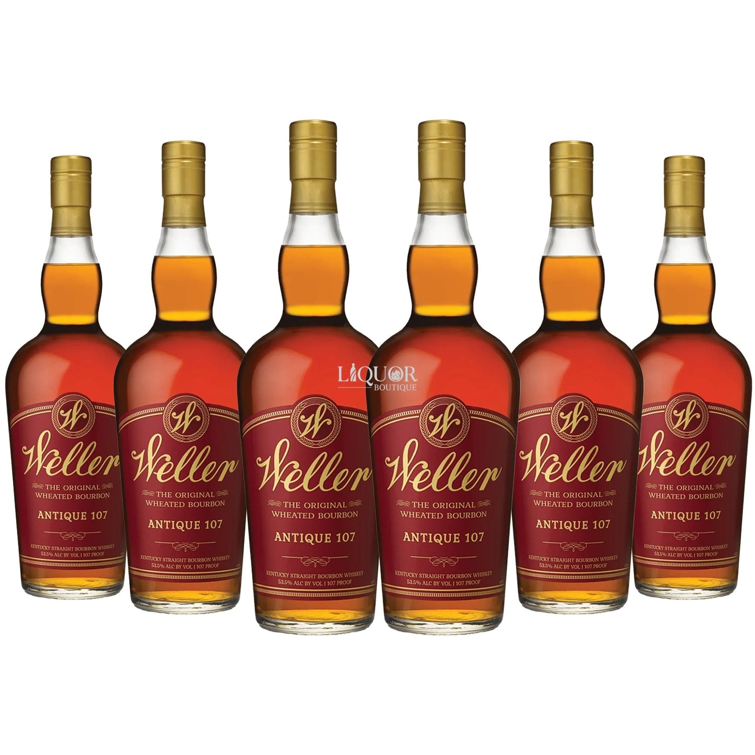 W.L. Weller Antique 107 Bourbon Whiskey 750ml - Liquor Boutique