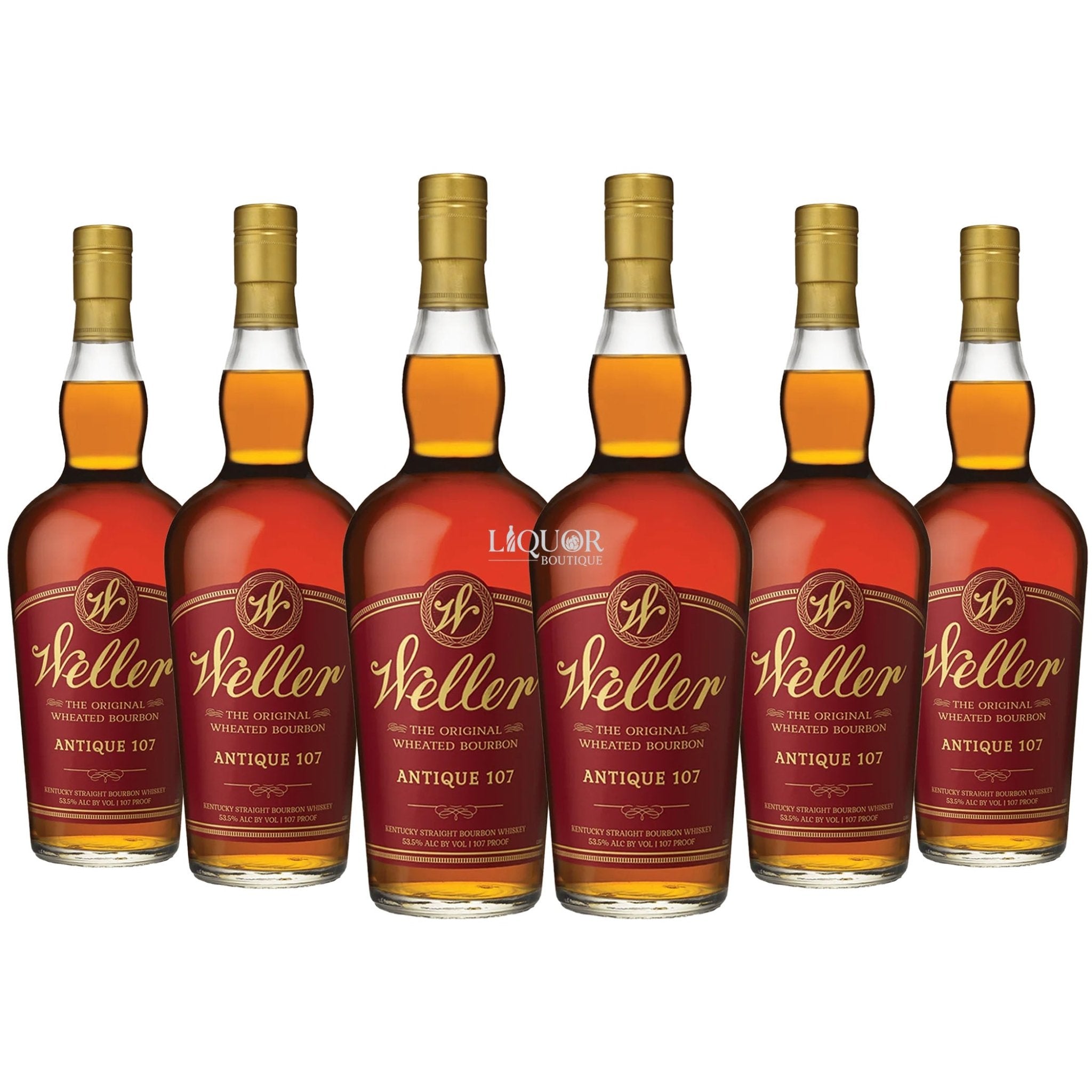 W.L. Weller Antique 107 Bourbon Whiskey 750ml - Liquor Boutique