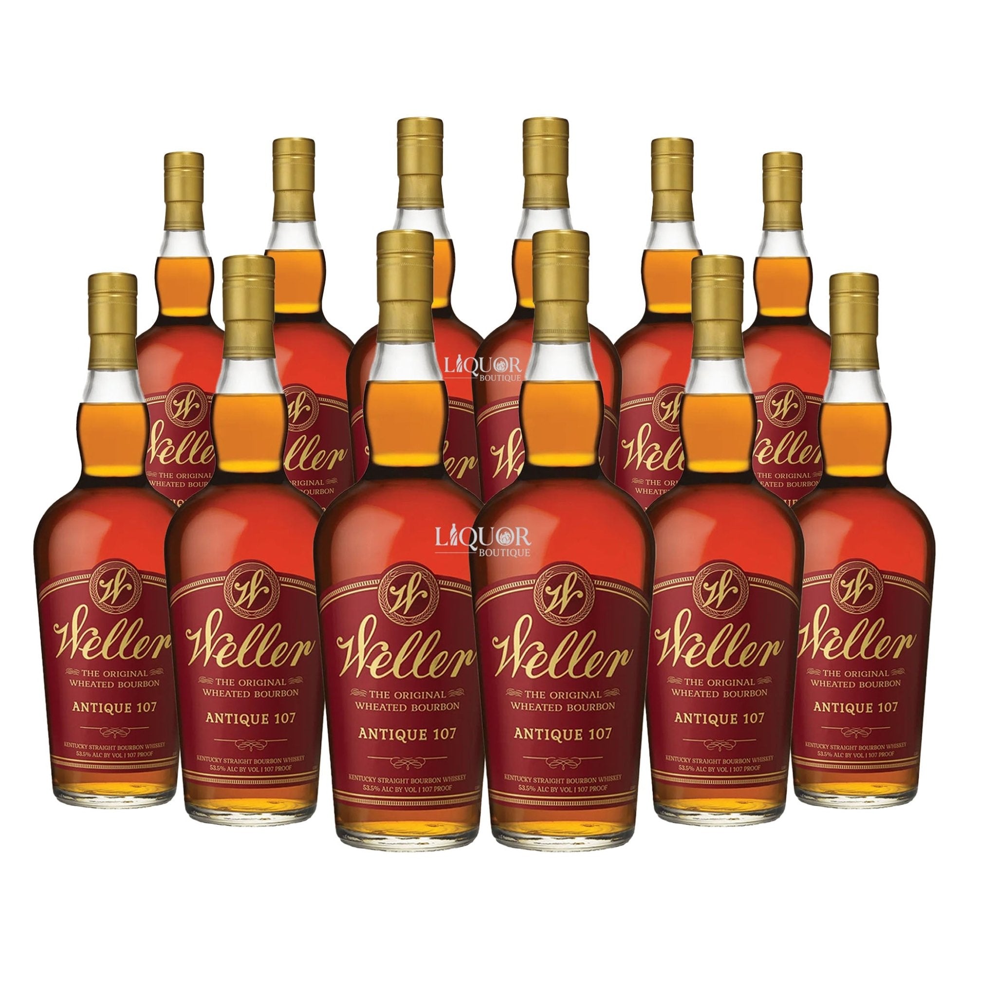 W.L. Weller Antique 107 Bourbon Whiskey 750ml - Liquor Boutique
