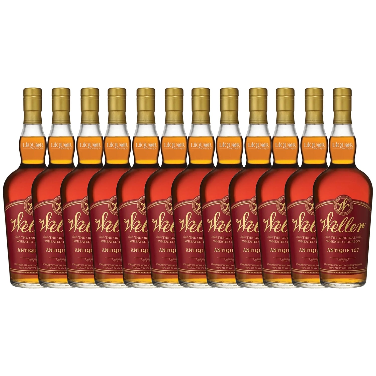 W.L. Weller Antique 107 Bourbon Whiskey 750ml - Liquor Boutique