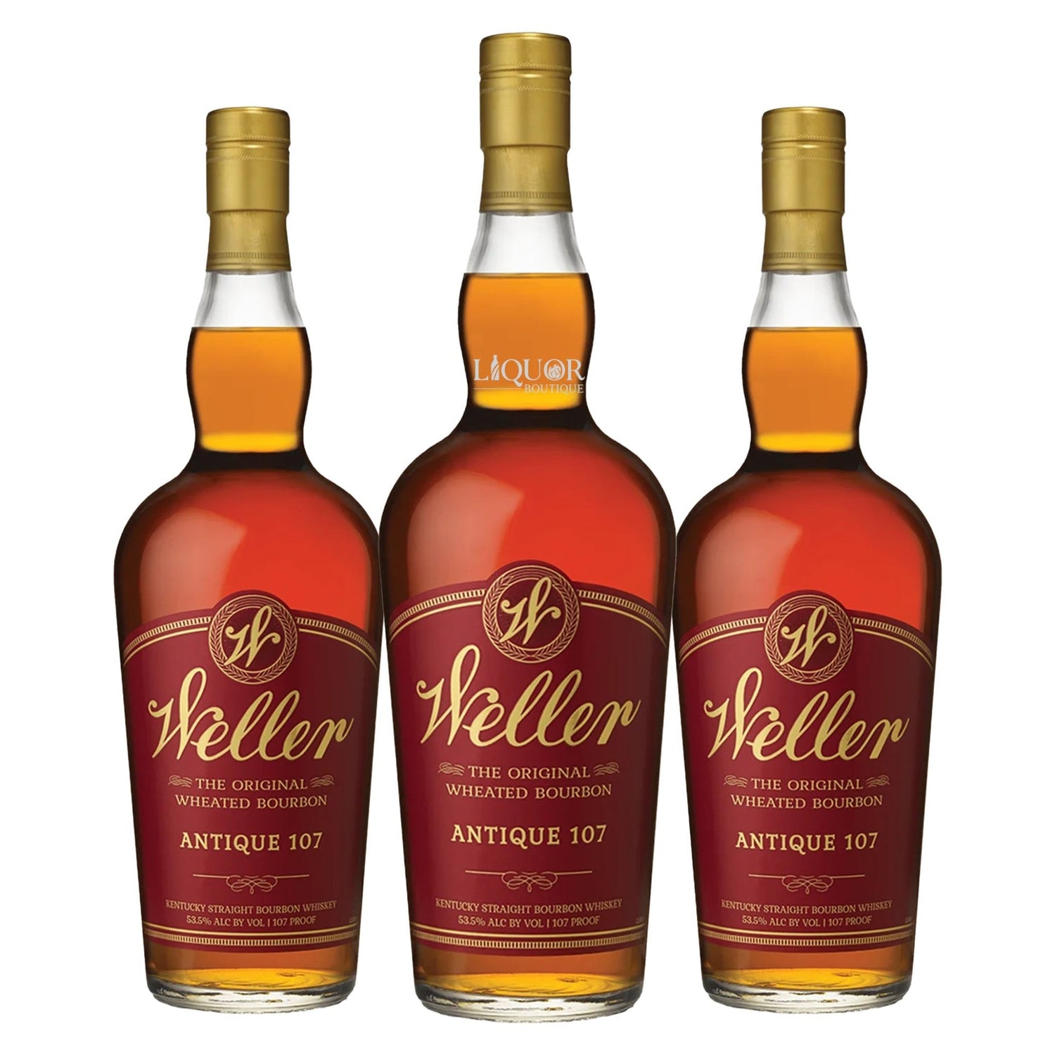 W.L. Weller Antique 107 Bourbon Whiskey 750ml - Liquor Boutique