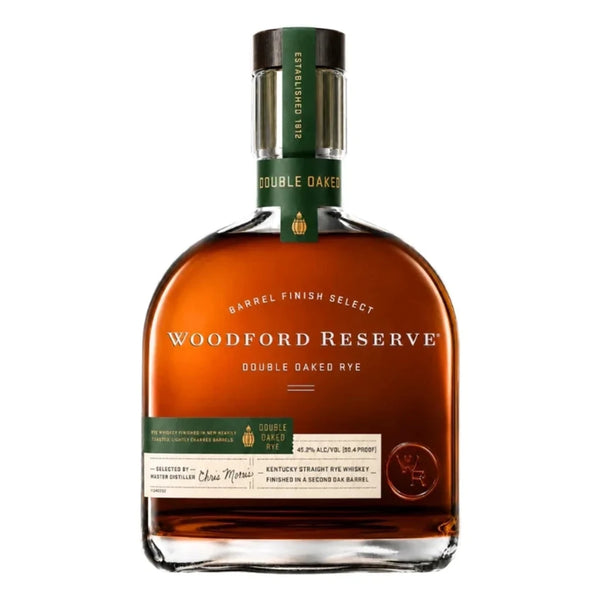 Woodford Reserve Double Oaked Rye Whiskey 750ml - Liquor Boutique