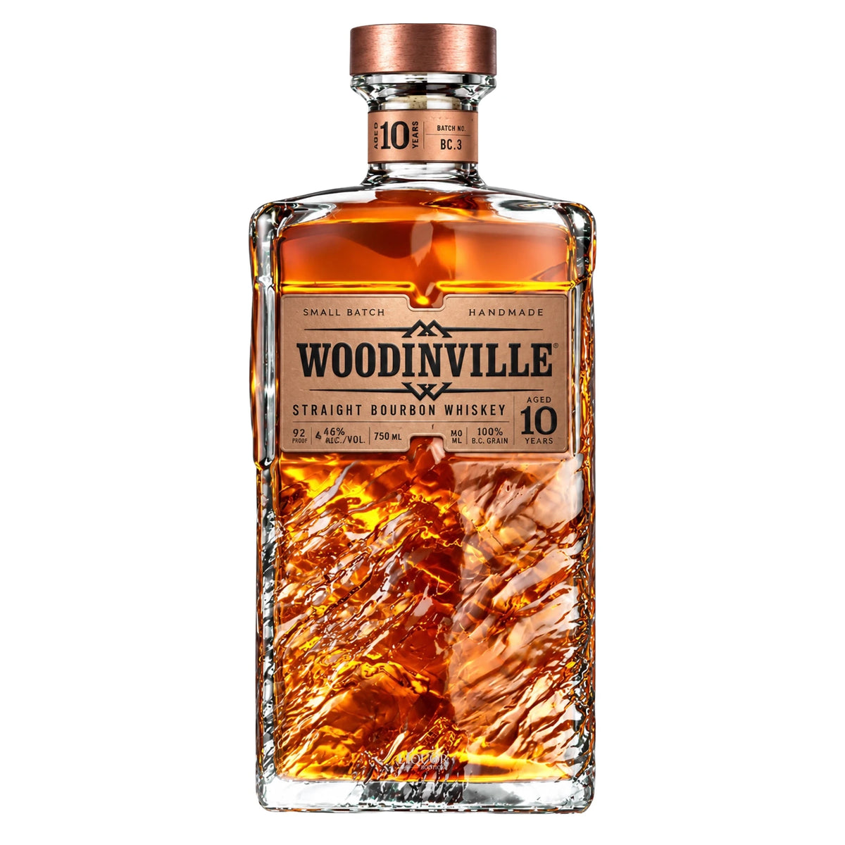 Woodinville 10 Year Straight Bourbon Whiskey 750ml - Liquor Boutique