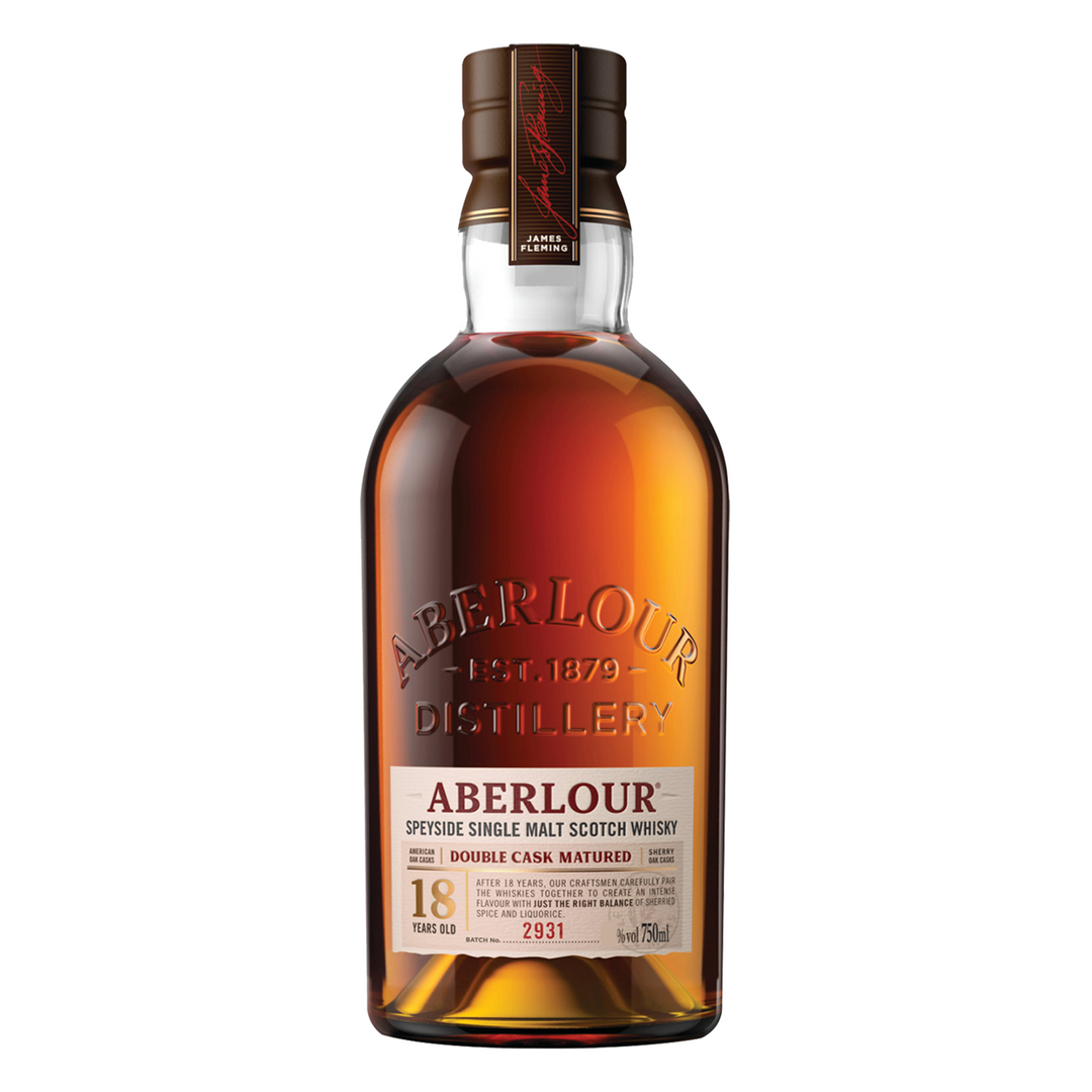 Aberlour 18 Year Old Double Cask Matured Speyside Scotch Whisky
