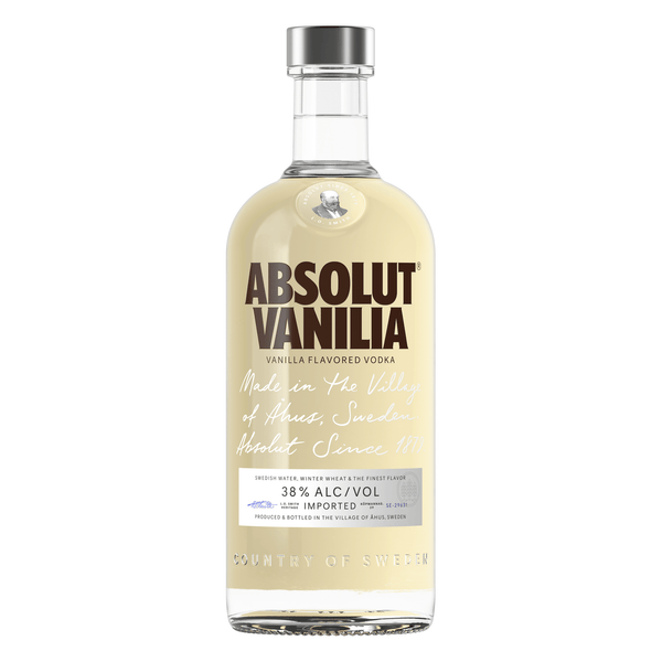 Absolut Vanilla Flavored Vodka 750ml - Liquor Boutique
