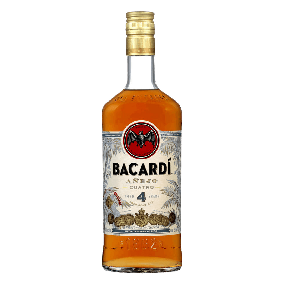 Bacardi Anejo Cuatro 4 Year Gold Rum