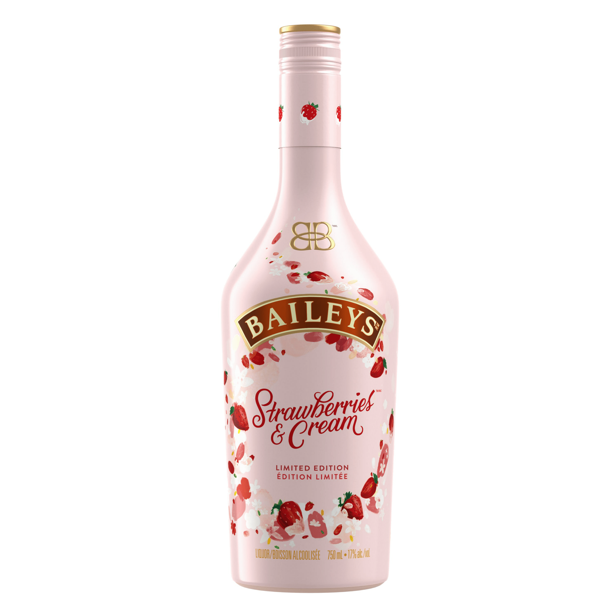 Baileys Irish Cream Strawberries & Cream Liqueur - Liquor Boutique