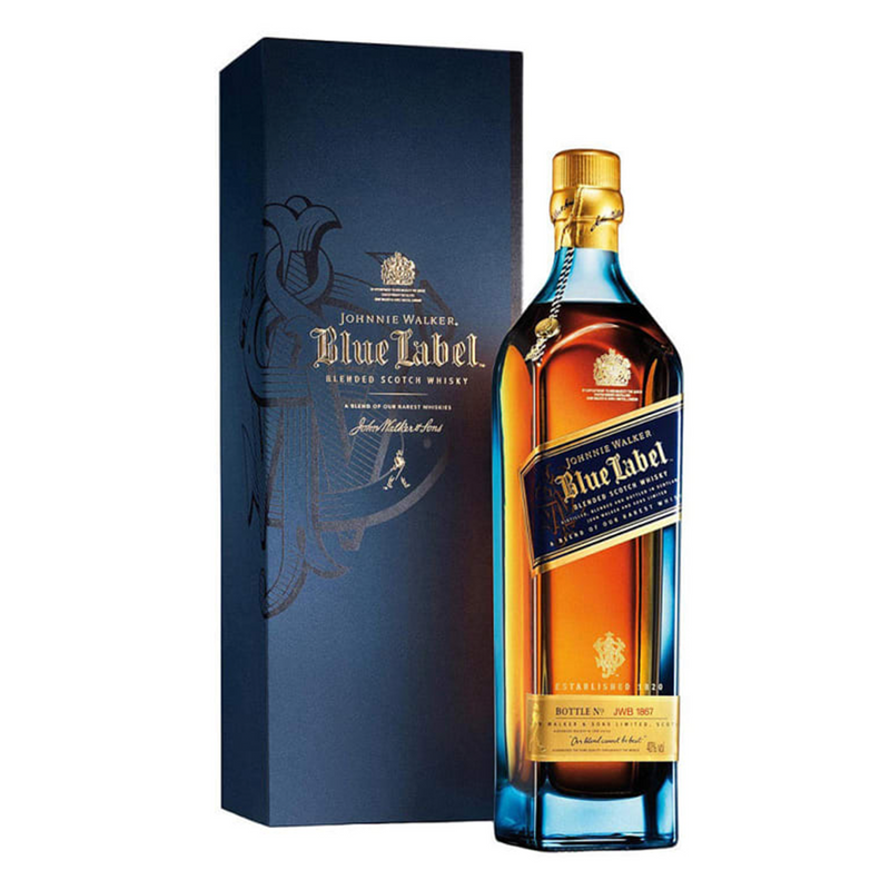 Johnnie Walker Blue Label Blended Malt Scotch Whisky