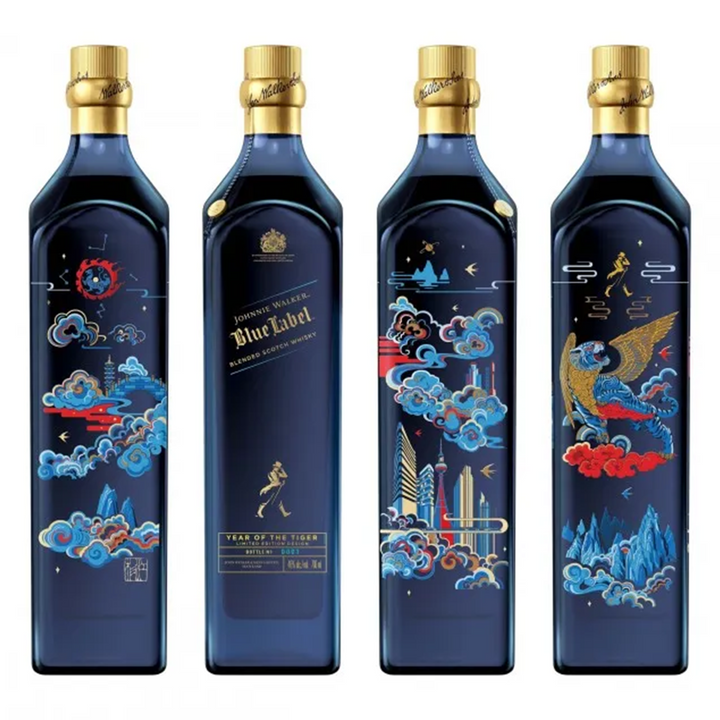 Johnnie Walker Blue Label Year of The Tiger Scotch Whisky Limited Edition