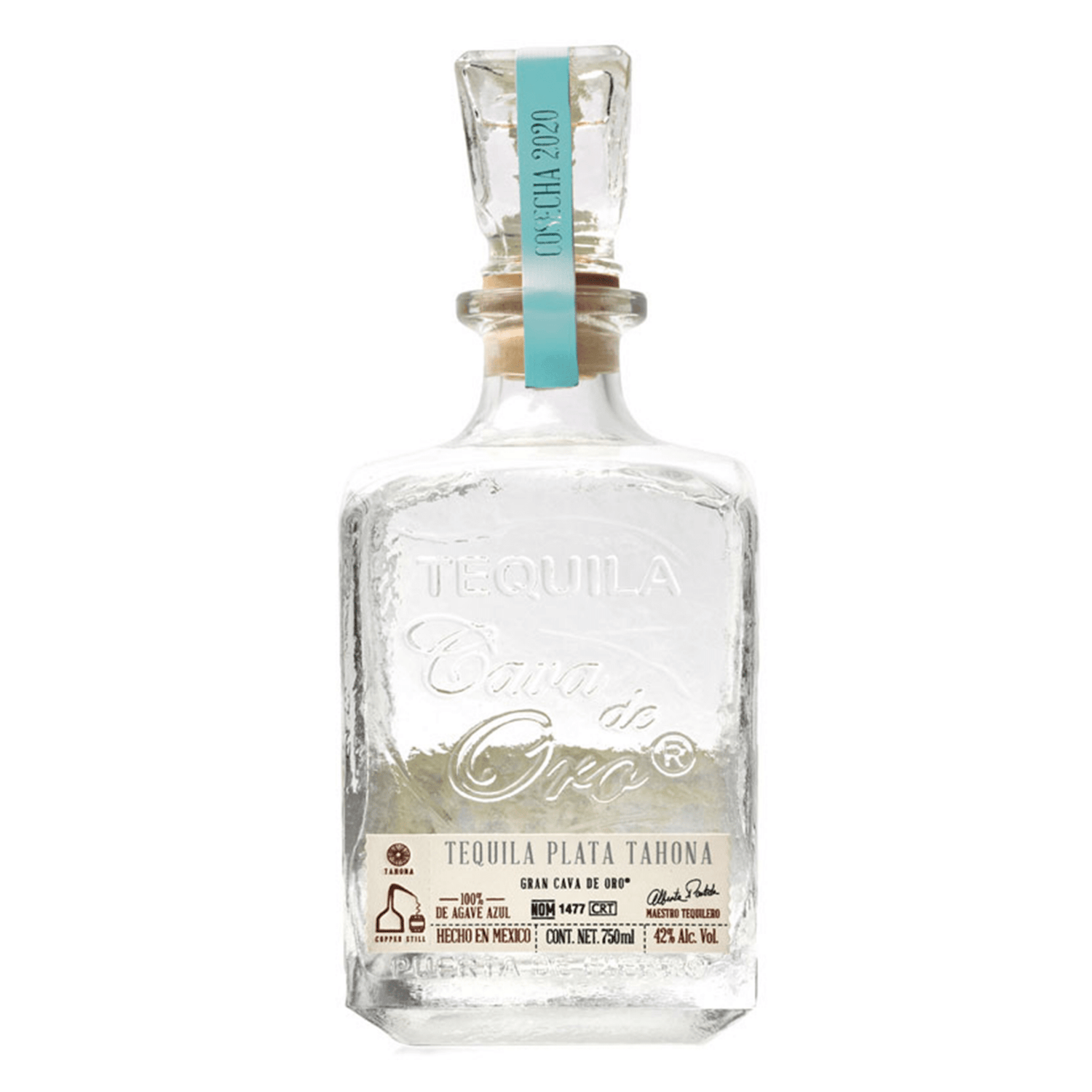 Cava De Oro Plata Tahona Tequila - Liquor Boutique