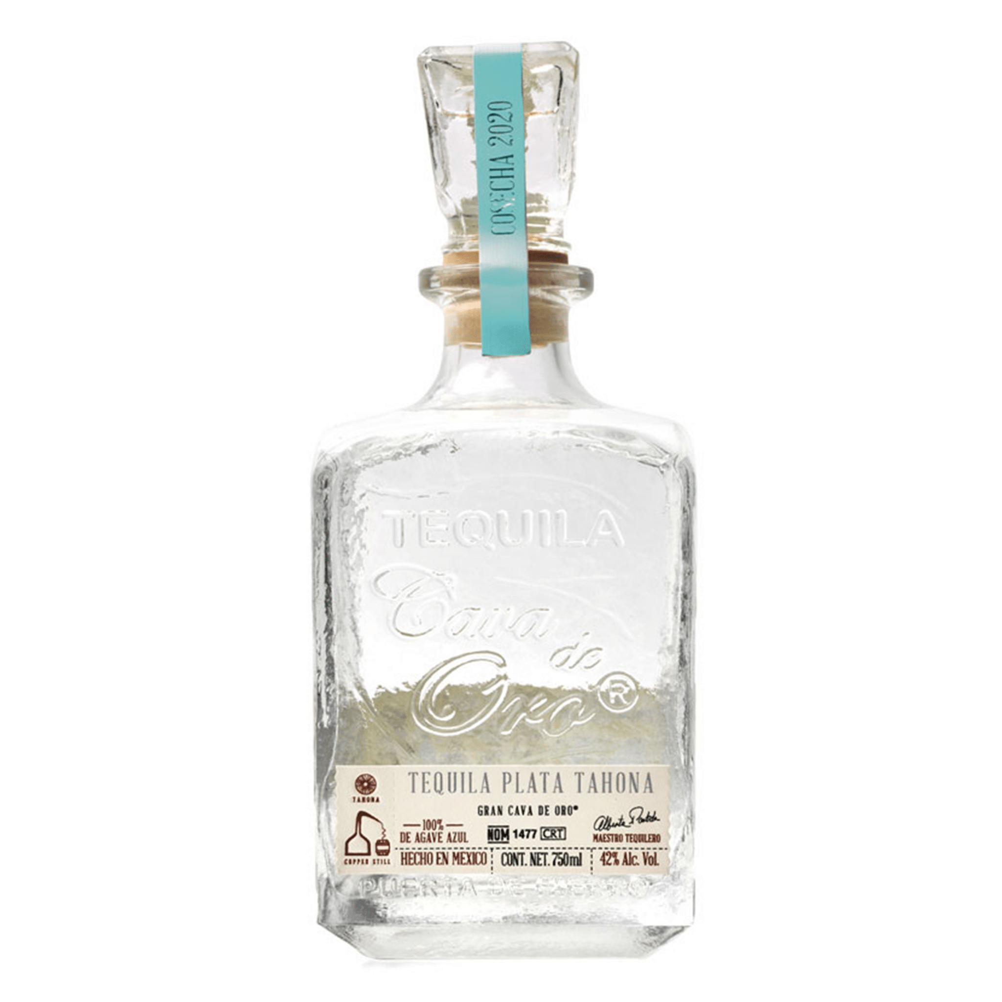 Cava De Oro Plata Tahona Tequila - Liquor Boutique