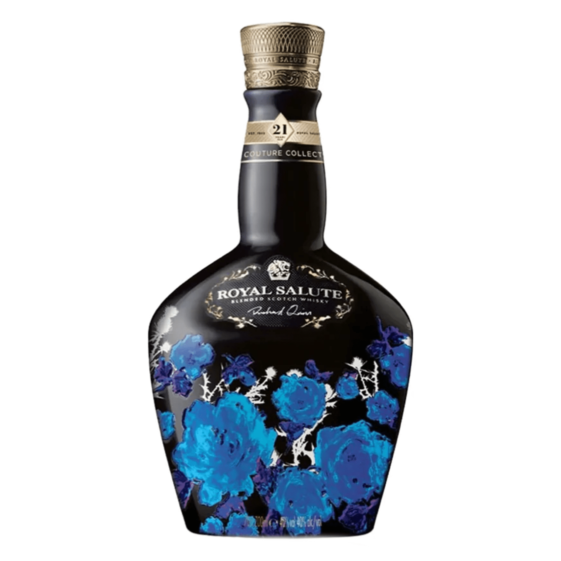 CHIVAS  SALUTE 21年もの　スコッチウィスキー Chivas Royal Salute 21 Year Richard Quinn Edition Scotch Whisky