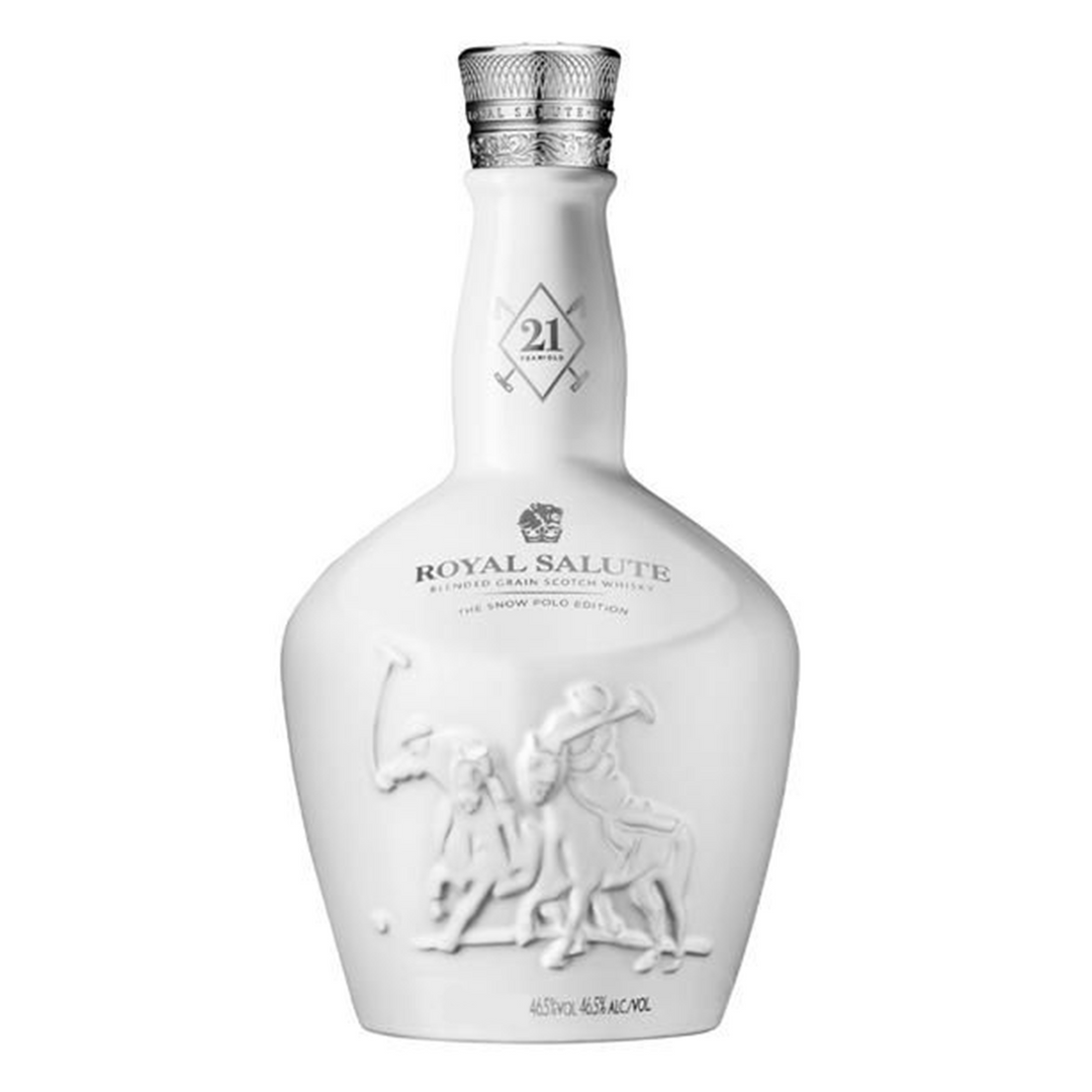 Chivas Royal Salute 21 Year Snow Polo Edition Scotch Whiskey