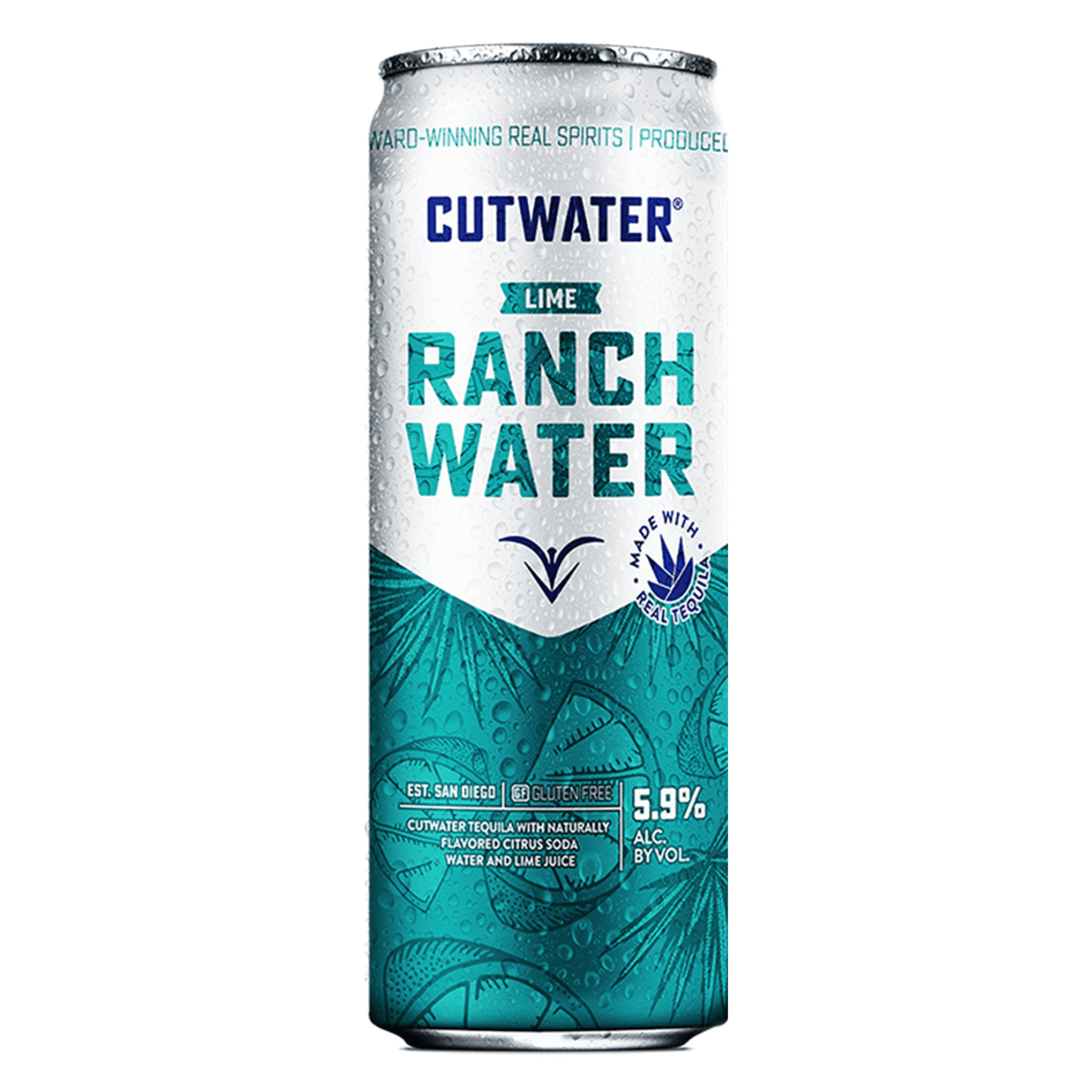 Cutwater Lime Ranch Water 4-Pack - Liquor Boutique