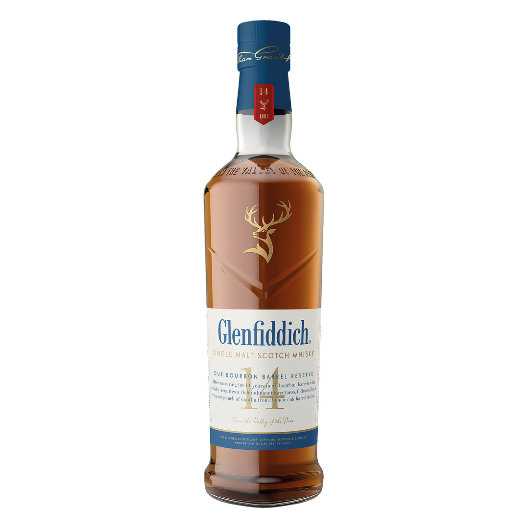 Glenfiddich 14 Year Bourbon Barrel Reserve Scotch Whisky