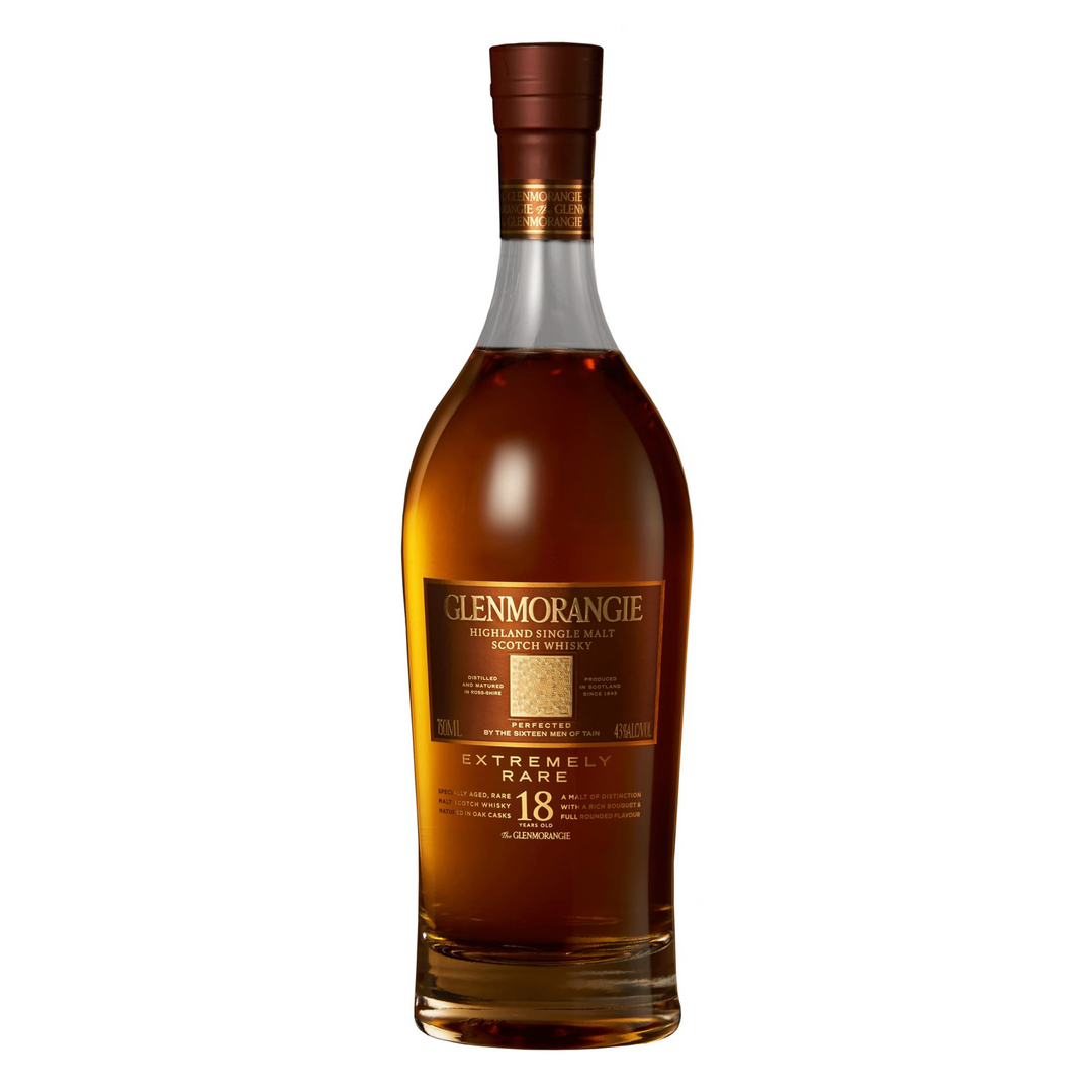 Glenmorangie 18 Year Extremely Rare Highland Single Malt Scotch Whisky