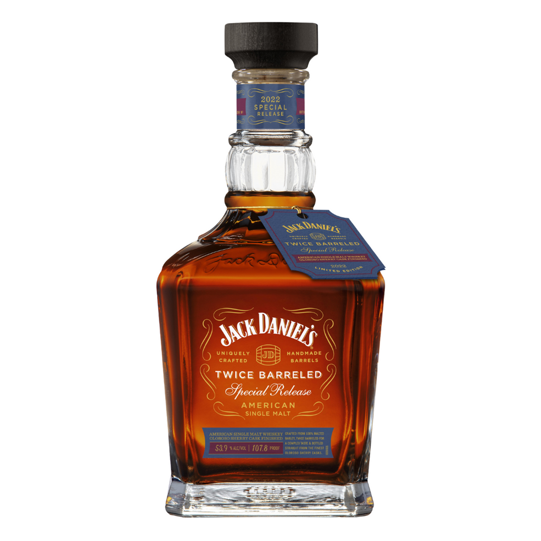 Jack Daniel's 2022 Special Release Twice Barreled American Single Malt Whiskey