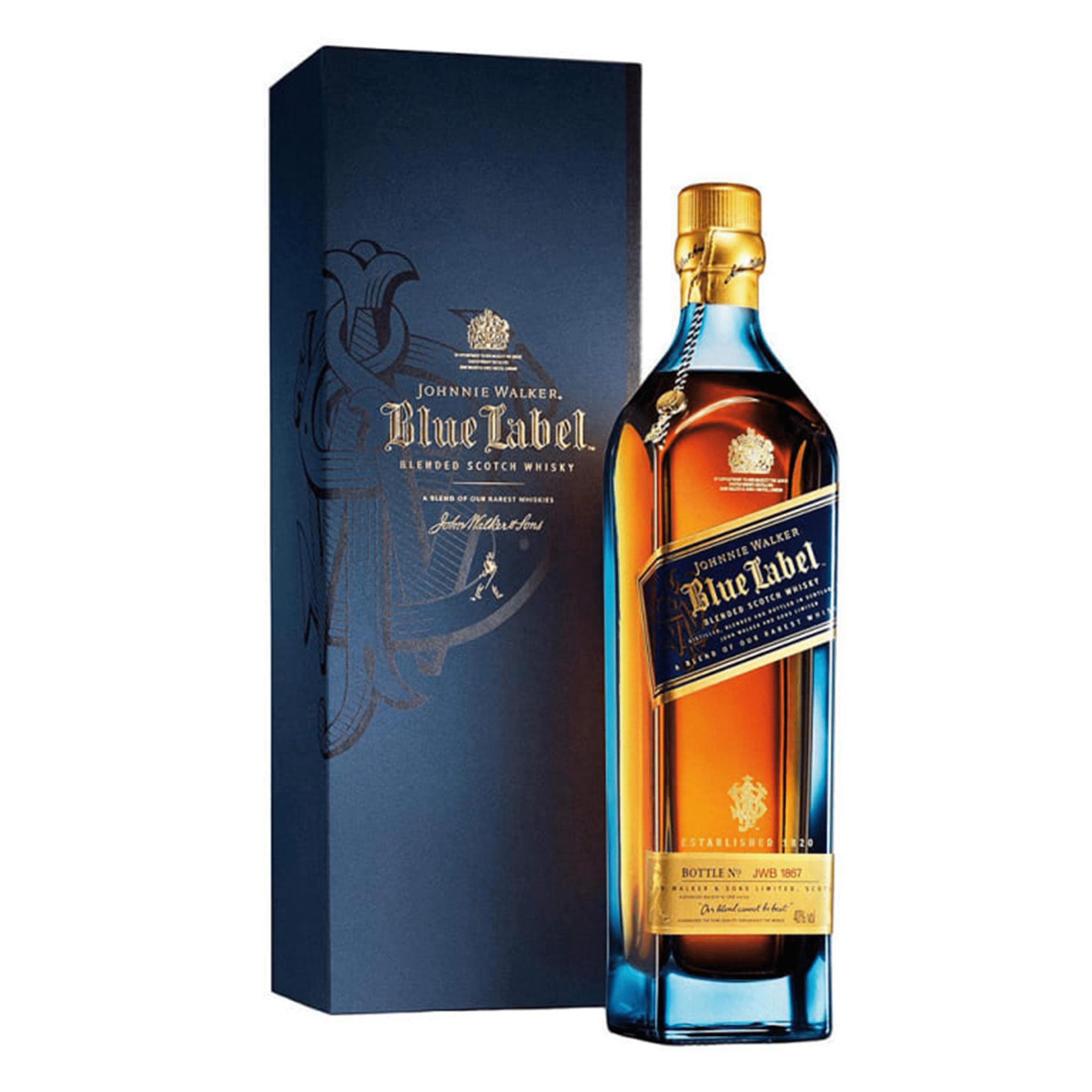 Johnnie Walker Blue Label Blended Malt Scotch Whisky - Liquor Boutique