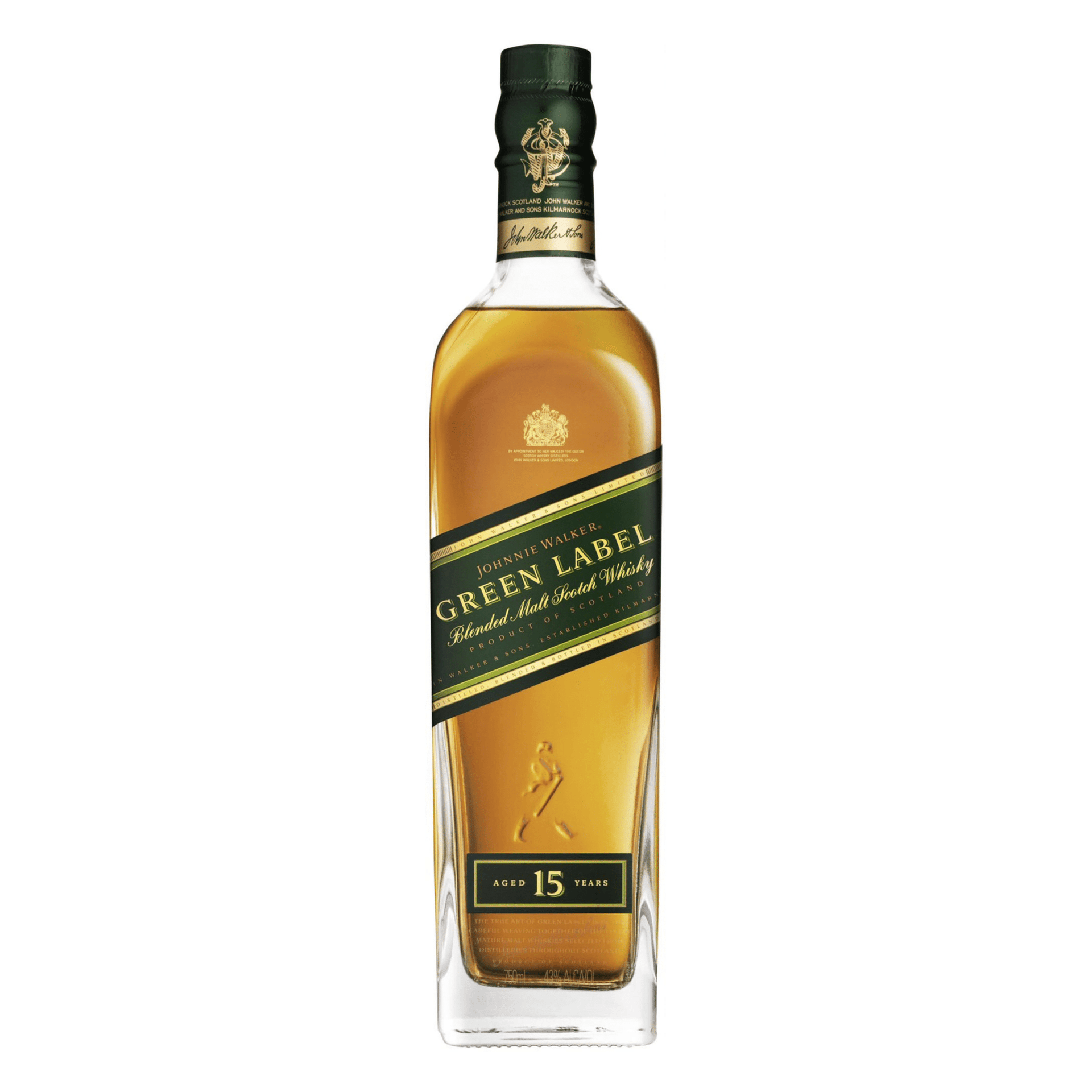 Johnnie Walker Green Label Blended Malt Scotch Whisky – Liquor