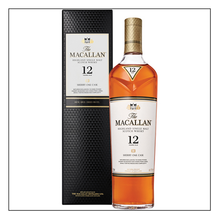 The Macallan 12 Years Old Sherry Oak Cask Scotch Whisky