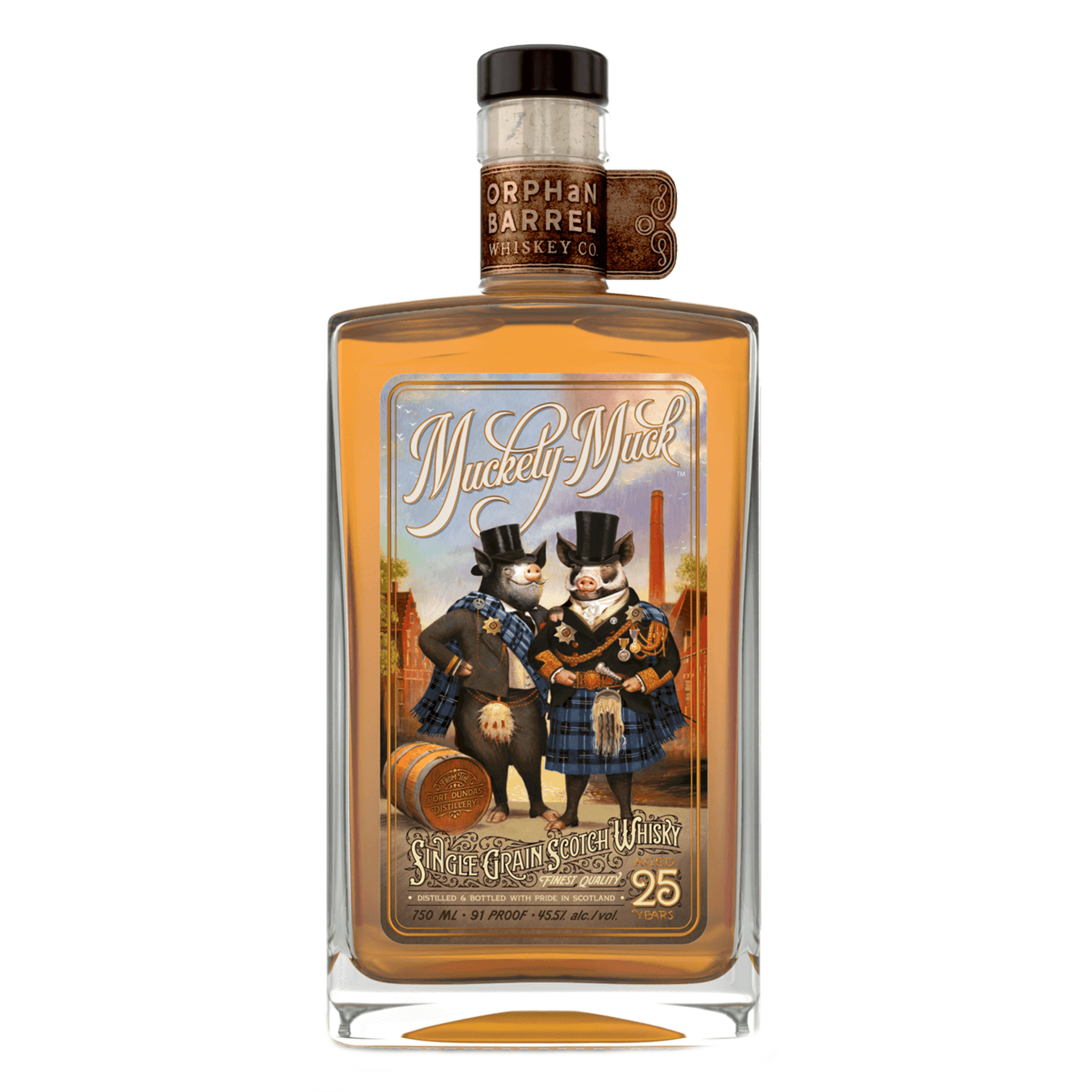 Muckety-Muck 25 Year Single Grain Scotch Whisky - Liquor Boutique