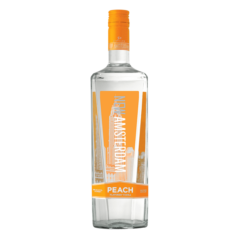 New Amsterdam Peach Flavored Vodka 750 ML