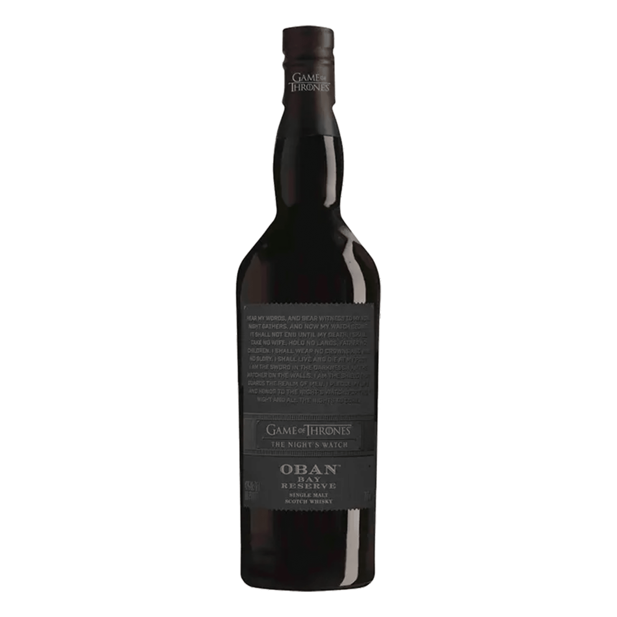 Oban Bay Reserve Game of Thrones "The Night's Watch" Scotch Whisky - Liquor Boutique