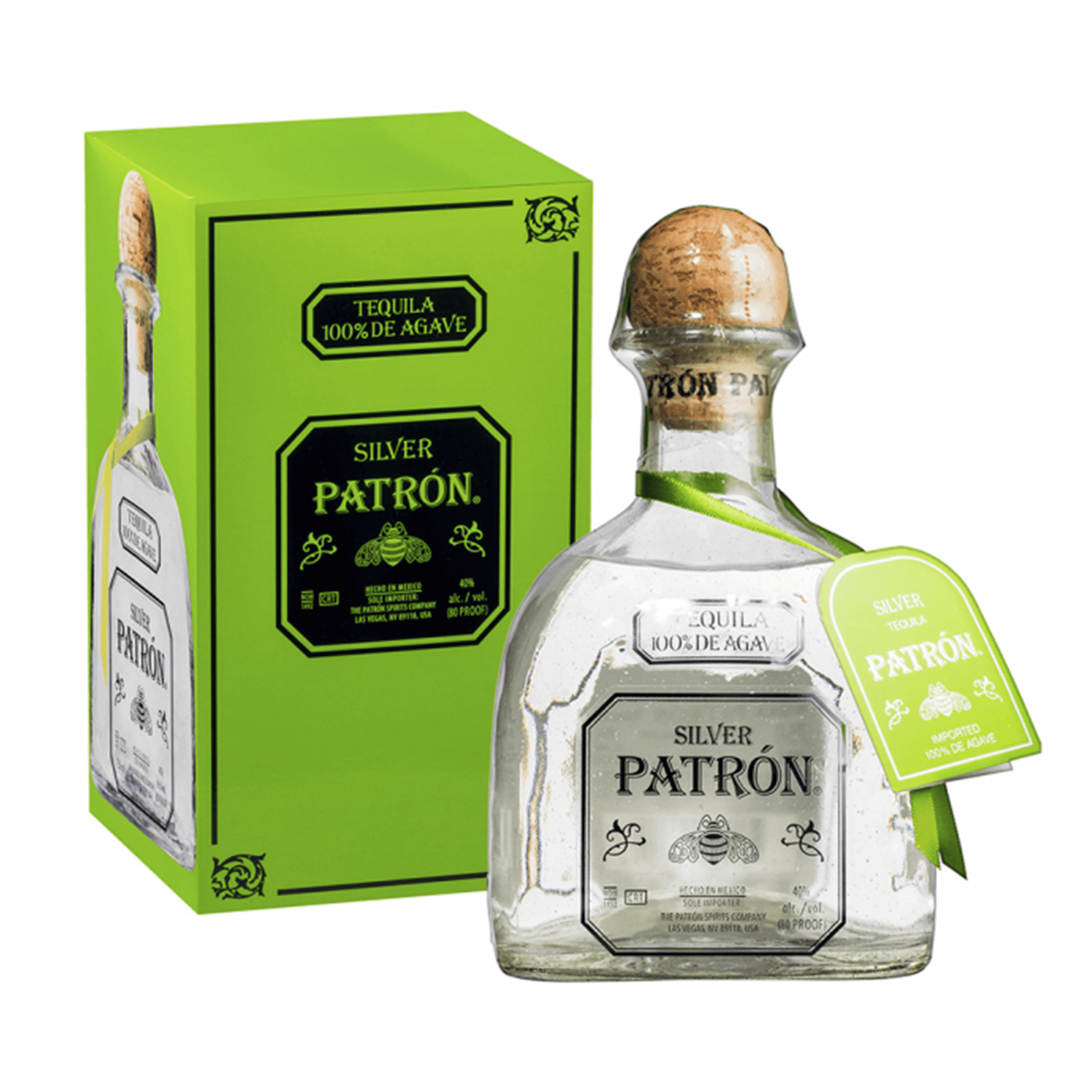 Patrón Silver Tequila 750ml - Liquor Boutique