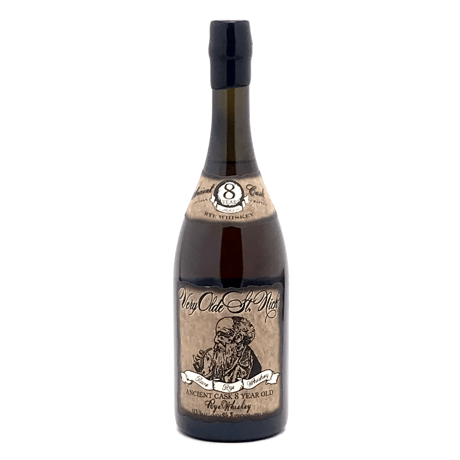 Very Olde St. Nick Ancient Cask 8 Year Old Rye Whiskey – Liquor