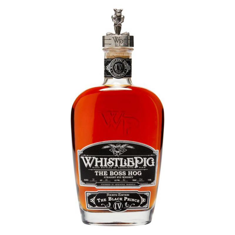 WhistlePig The Boss Hog Fourth Edition "The Black Prince" Straight Rye Whiskey